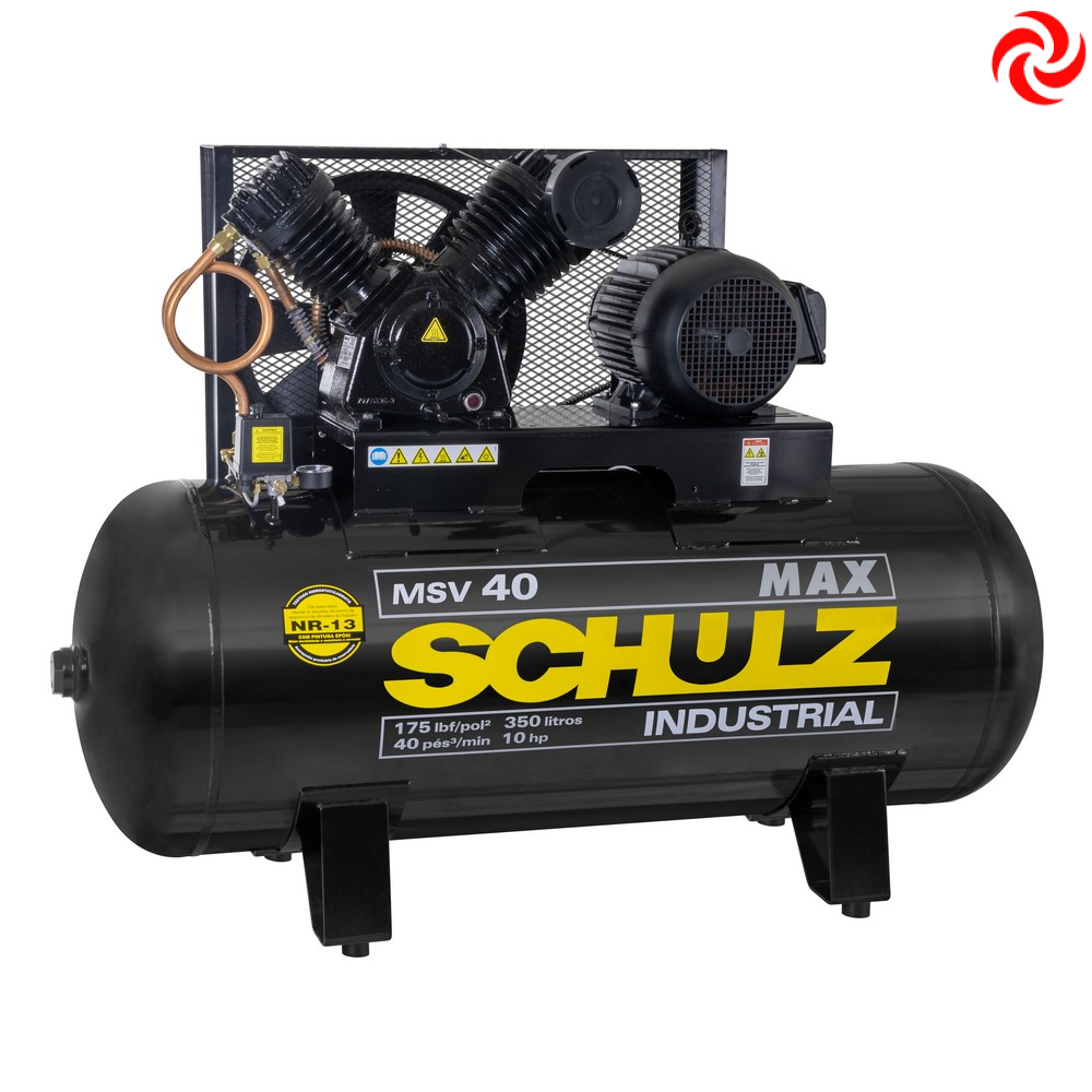 Compresor de pistón de 10 HP Schulz MSV40MAX/350