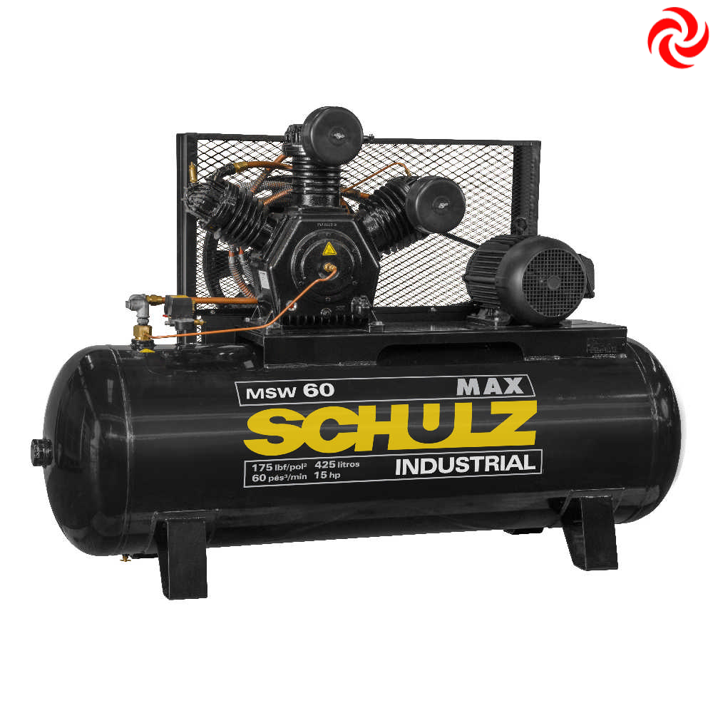 Compresor de pistón de 15 HP Schulz MSW60MAX/425L