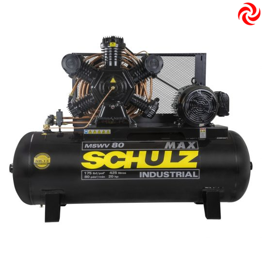 Compresor de pistón de 20 HP MSWV80MAX/425L