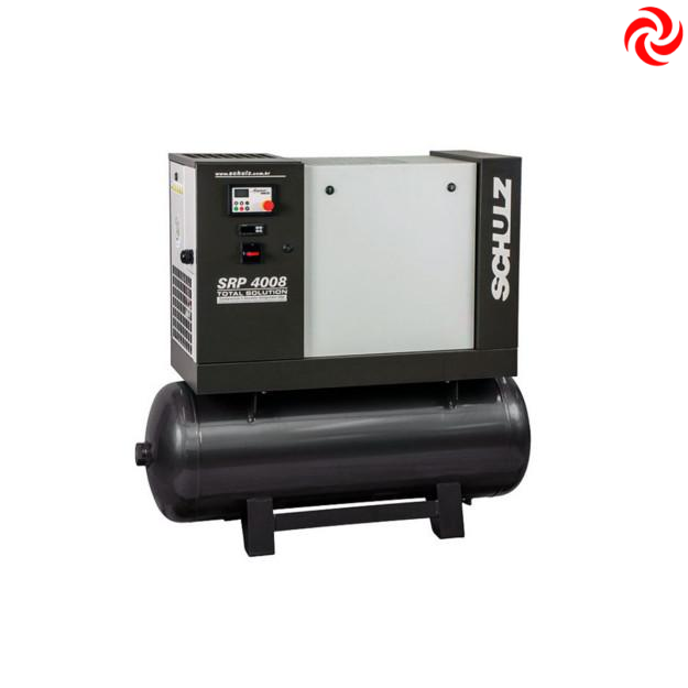 Compresor de tornillo de 7.5 hp SRP4008TS (Compresor + secador + tanque + prefiltro)
