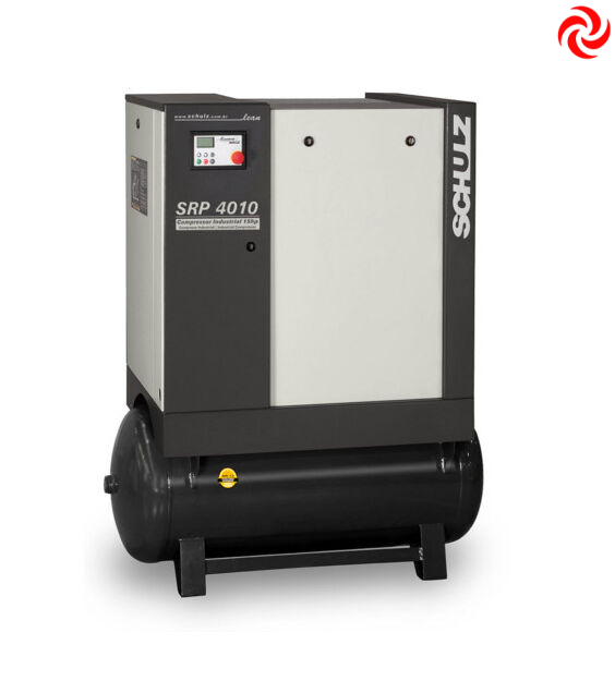 Compresor de tornillo de 10 hp SRP4010TS (Compresor + secador + tanque + prefiltro)