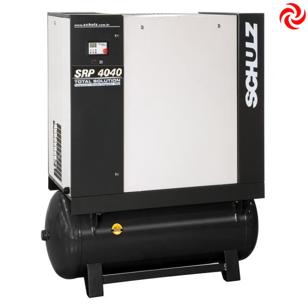 Compresor de tornillo de 40 hp SRP4040TS (Compresor + secador + tanque + prefiltro)
