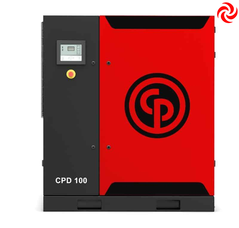 Compresor de tornillo de 100 hp CPD100G Chicago pneumatic