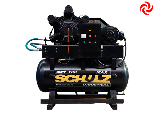Compresor de pistón de 30 HP MSWV-120MAX (REPOTENCIADO)