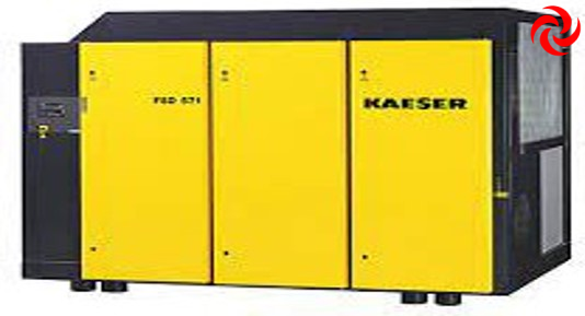 Compresor de tornillo KAESER de 350 HP FSD350 (REPOTENCIADO)
