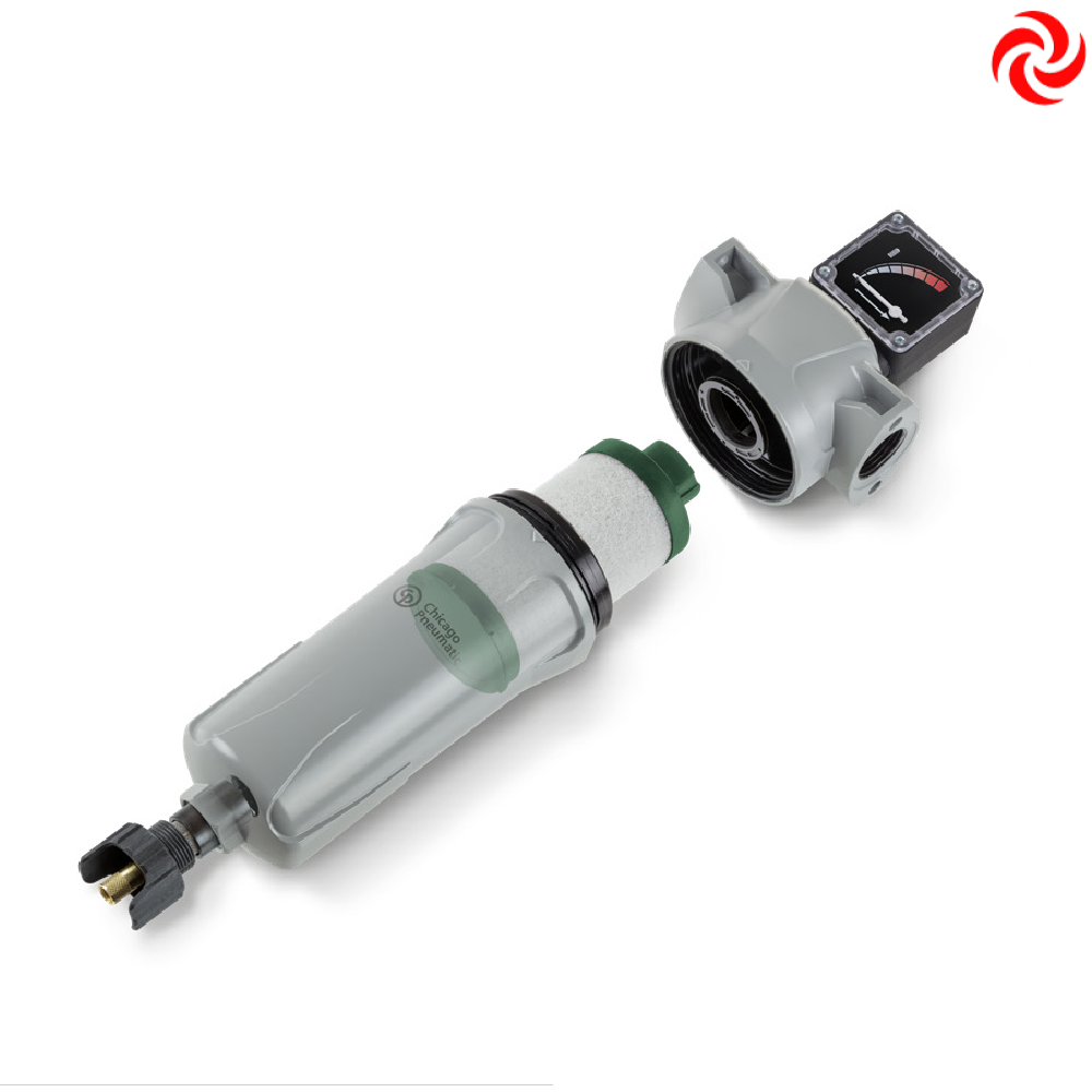 Filtros de línea grado P CHICAGO PNEUMATIC desde 6 CFM hasta 1500 CFM