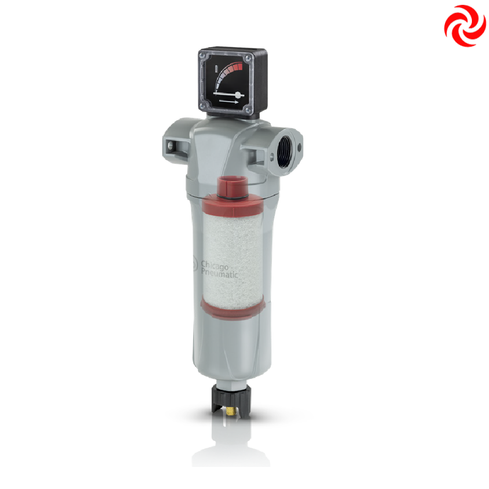 Filtros de línea grado D CHICAGO PNEUMATIC desde 6 CFM hasta 1500 CFM