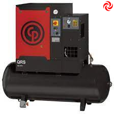Compresor de tornillo de 20 hp QRS20 DRY TM (Compresor + secador + tanque)