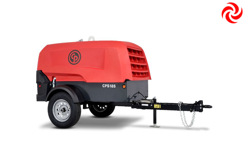 Compresor Portátil DIESEL Chicago Pneumatic CPS 185 de 185 CFM