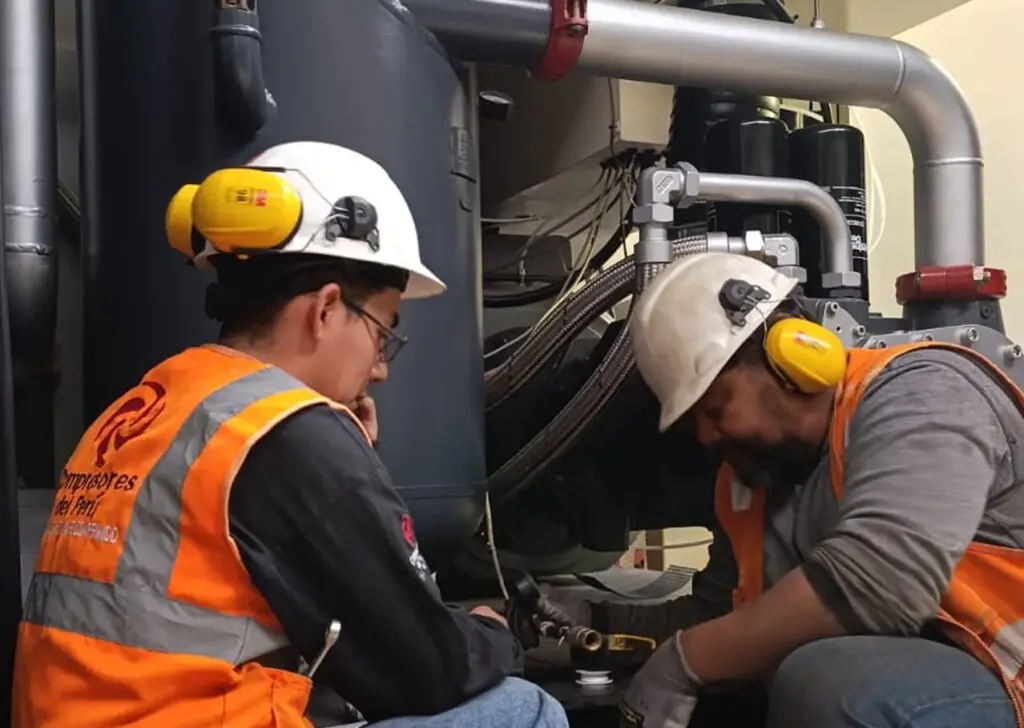 mantenimiento compresores de aire