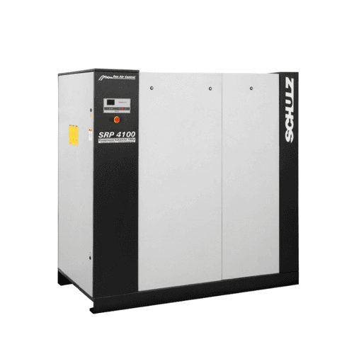 Compresor Schulz 100 HP de tornillo rotativo modelo SRP 4100 FLEX de velocidad variable industrial
